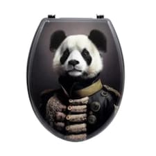 Panda MDF Toilet Seat
