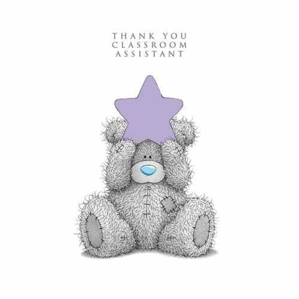 image 1 of Me to You Thank You Classroom Assistant Greeting Card