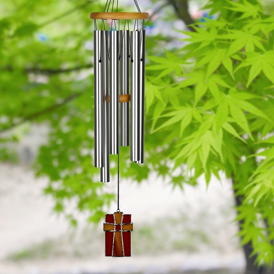 image 1 of Woodstock Outdoor Musical Amazing Grace Wind Chime