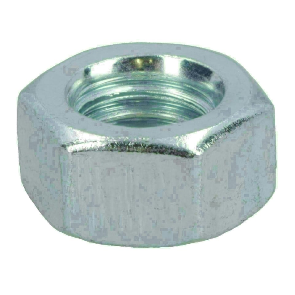 image 1 of M12 x 1.75mm Hex Full Nut Fastener Hexagonal Metric Nuts Grade 8 Zinc Plated 20pk