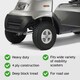 image 6 of SPARES2GO Mobility Scooter Tyre 3.00 x 4 Solid Block Tread 300-4 300x4 260x85 PU Fill x 2