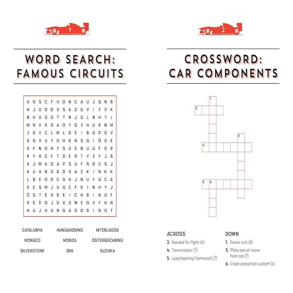 image 1 of The Formula One Puzzle Book