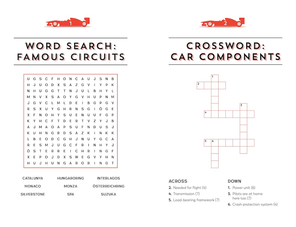 image 1 of The Formula One Puzzle Book