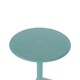 image 3 of Rimini Cala Outdoor Grade Bistro Table and 2 Chair Set - Plastic/Metal - L60 x W60 x H82 cm - Sky Blue - Partially Assembled