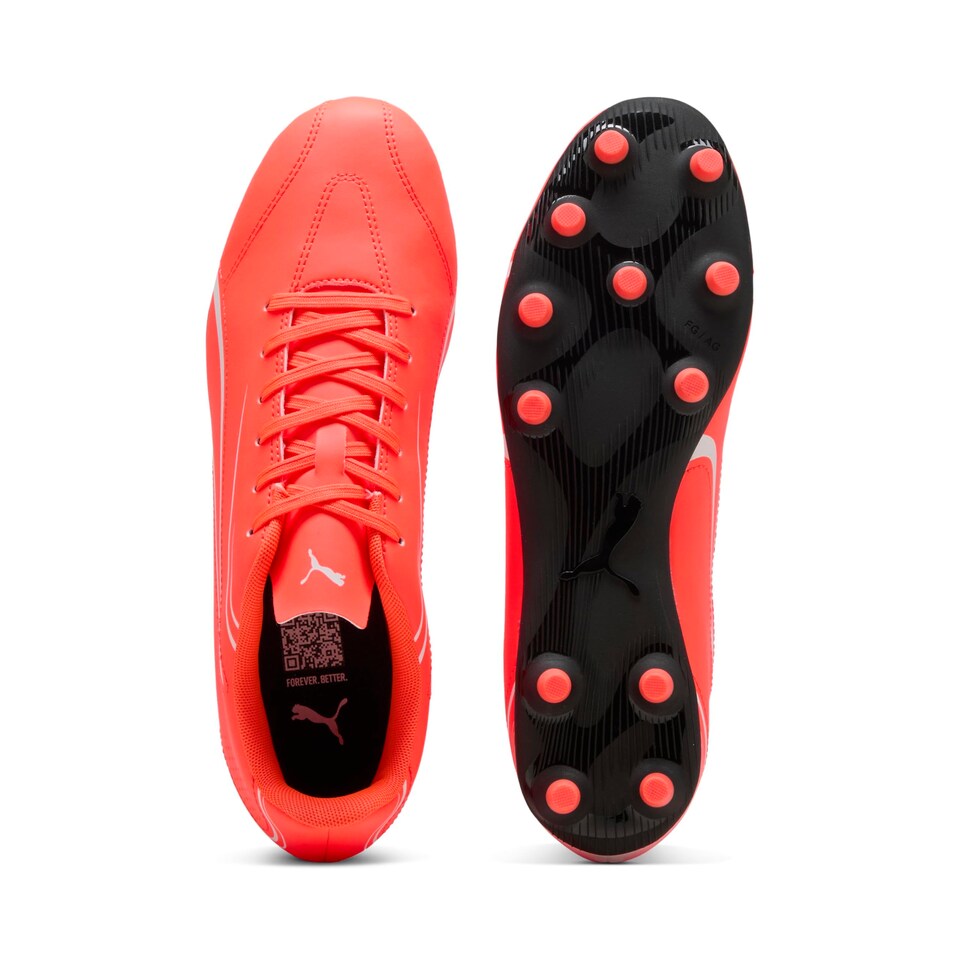 image 1 of Puma Attacanto TT Football Boots White/Black 6