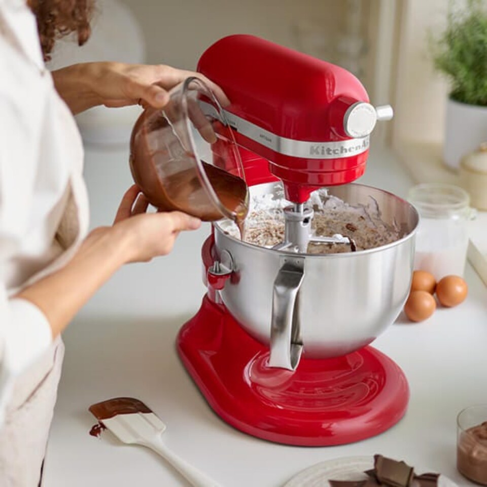 image 1 of KitchenAid Artisan Empire Red 5.6L Bowl Lift Food Mixer | Red