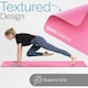 image 4 of Pilates Mat with Strap (10mm Thick) - Pink