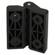 image 3 of Industrial Polyamide Plastic Hinge 64x65mm Door Hatch Locker Italian Made 4PK Black