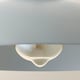 image 5 of ValueLights Civic Pair Silver Easy Fit Ceiling Pendant Shades and Bulb