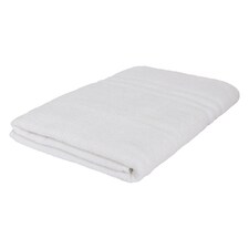 Nicola Spring Cotton Bath Sheet - 160cm x 90cm - White