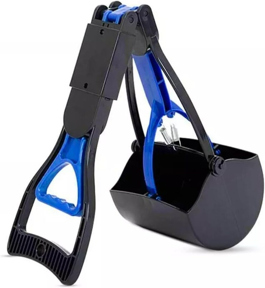 image 1 of Marco Paul Long Handled Pooper Scooper - Pet Waste Pick Up tool