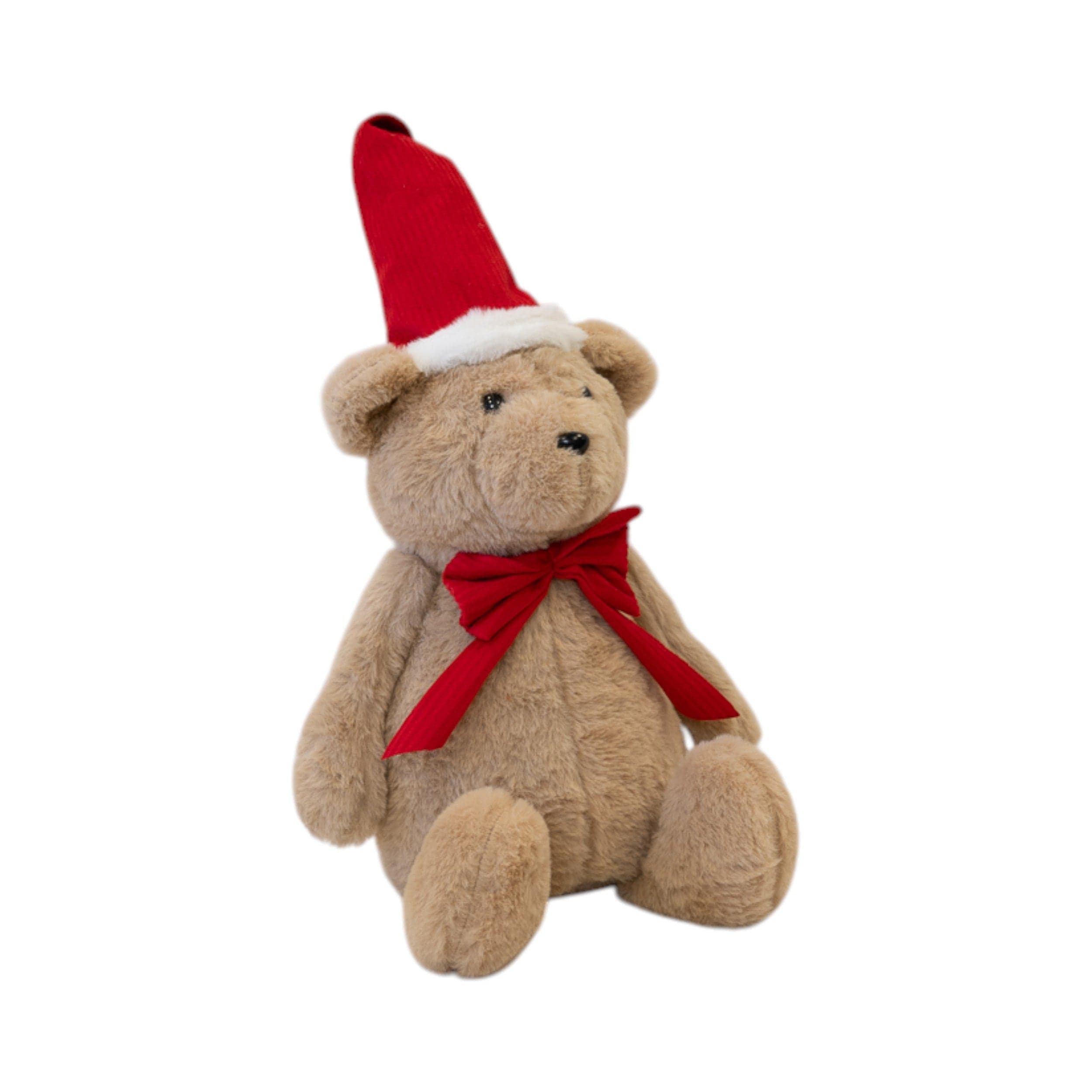 Four Candle Decorative Sitting Bear Ornament 32cm in Brown