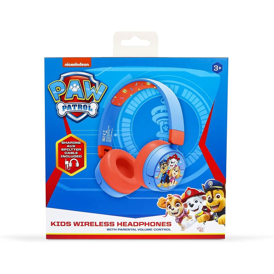 image 1 of Paw Patrol Kids Wireless Headphones | Blue