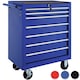 image 9 of Tool Chest - 7 drawers, 4 wheels, central locking Blue | Blue