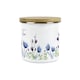 image 3 of Blue & Purple Floral Large Decaf Coffee Canister