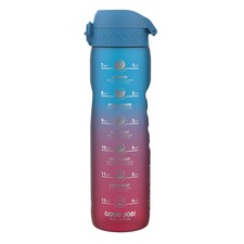 Leak Proof 1 Litre Water Bottle, BPA Free, 1000ml (32oz) | Blue | Blue & Pink | 1L