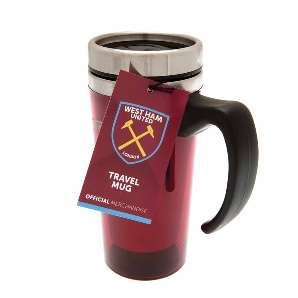 image 1 of West Ham United FC Travel Mug, Mugs, Sports, Gift