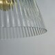 image 1 of ValueLights MacArthur Brushed Gold Pendant Light and E27 GLS LED 4W Warm White 2700K Bulb
