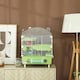 image 8 of PawHut 3-Tier Hamster Cage, Hamster Habitat with Accessories, Green