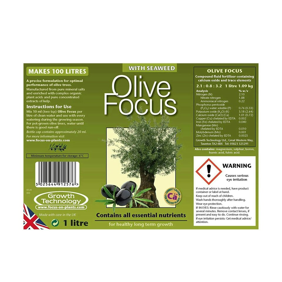 image 1 of Growth Technology Olive Focus N/A | S