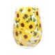 image 1 of Something Different Sunflower Stemless Glass - Clear/Yellow - One Size