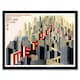 image 1 of Movie Film Metropolis Sci Fi Drama Class Study City Framed Wall Art Print