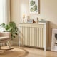 image 8 of HOMCOM Large Radiator Cover with Drawers and Vertical Slats