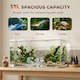image 5 of PawHut 51L Fish Tank with Protective Base Mat 60 x 30 x 30 cm