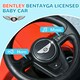 image 4 of AIYAPLAY Bentley Bentayga Licensed Baby Push Car w/ Under Seat Storage - Red
