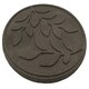 image 3 of Eco-Friendly Garden Stepping Stones - Leaf Brown (Pack of 4)