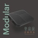 image 3 of Zens Modular Single Wireless Charger Main Station (incl. Wall Charger) - black