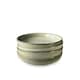 image 1 of Scandi Home Set of 4 Fika Oatmeal Artisan Glaze 22cm Pasta Bowls Cream