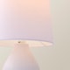 image 5 of ValueLights Arlo Pair of Lilac Ceramic Table Lamps Lilac Shades & Bulbs | Purple