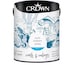 image 1 of Crown Breatheasy Matt Emulsion Paint For Walls & Ceilings - Pure Brilliant White - 2.5L