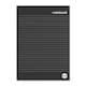 image 1 of Rhino A4 Casebound 192 Pages 8mm Lined Hardback Notebook