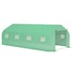 image 1 of Outsunny 6 x 3M Walk in Polytunnel Greenhouse Large Outdoor Grow House w Door