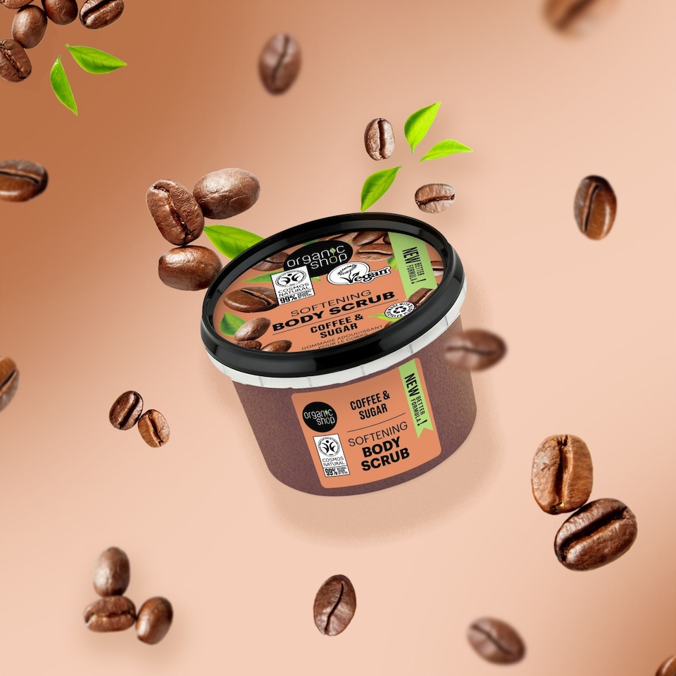 image 1 of Organic Shop Softening Body Scrub Coffee&Sugar 250ml