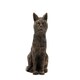 image 3 of Sitting Cat Plant Pot Feet - Set of 3 - L7.5 x W5.5 x H11.5 cm Brown