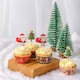 image 2 of Santa and Friends Christmas Cupcake Food Pick Toppers - Pack of 12