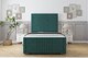 image 1 of Sloomy Harrington Emerald Plush Bed Frame With 50" Upholstered Headboard 3' Single