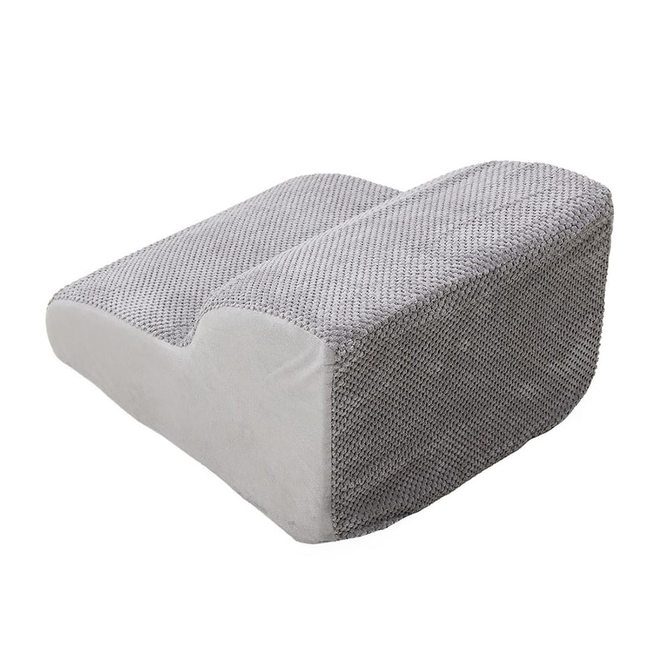 image 1 of Living and Home Non-Slip Pet Steps with Removable Washable Cover for Cats & Dogs | Grey | Grey | 1