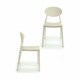 image 3 of Dining Chair White Plastic 41 x 81 x 49 cm (4 Units) White