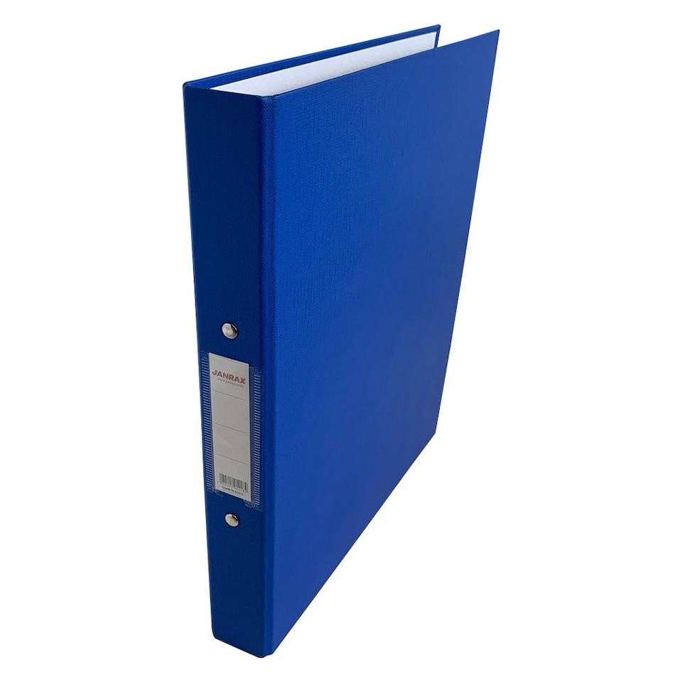 image 1 of A4 Blue Paper Over Board Ring Binder by Janrax