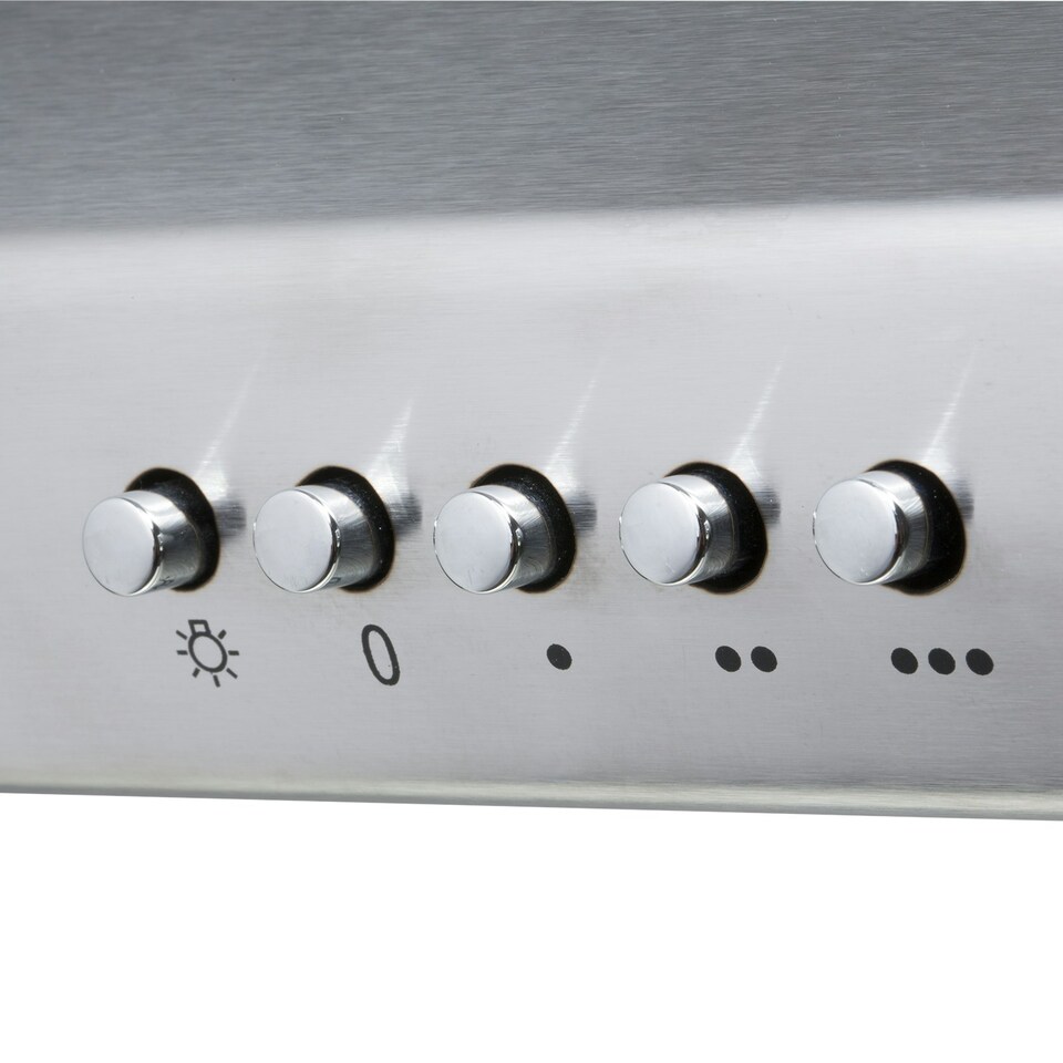 image 1 of SIA STE50SS 50cm Stainless Steel Standard Visor Cooker Hood Kitchen Extractor
