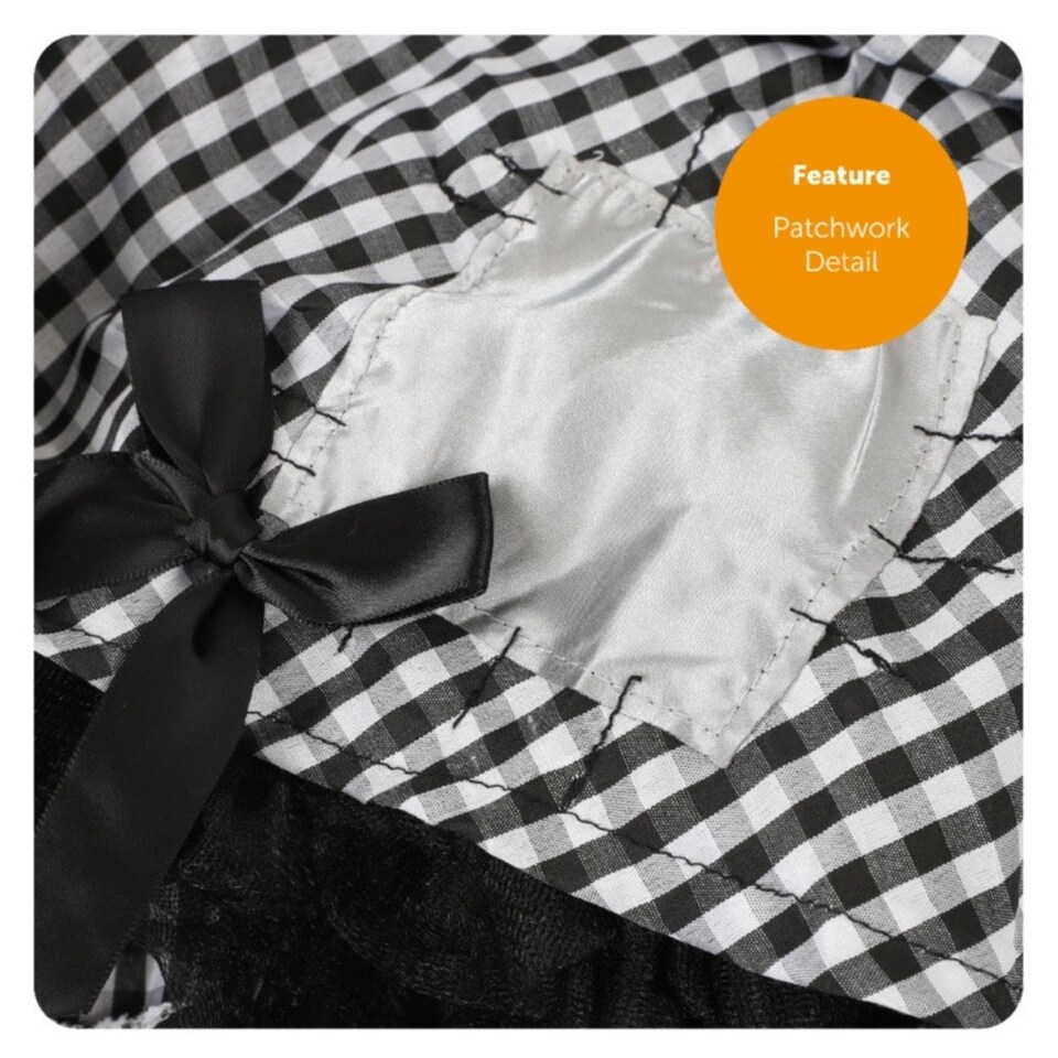 image 1 of Creepy Doll Costume Black | M