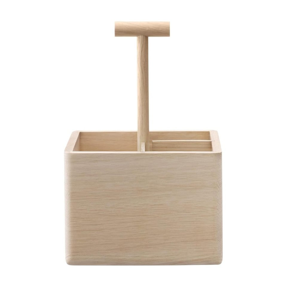 image 1 of LSA Dine FSC-Certified Natural Oak Cutlery Holder