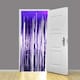 image 1 of Purple Foil Door Curtain Backdrop 92cm x 244cm - Pack of 5