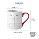 image 5 of Mikasa Madame Straight-Sided Porcelain Mug, 280ml | White