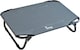 image 1 of Actiaspet Elevated Folding Dog Bed Indoor Outdoor Pet Cot Steel Frame (Grey, Medium)