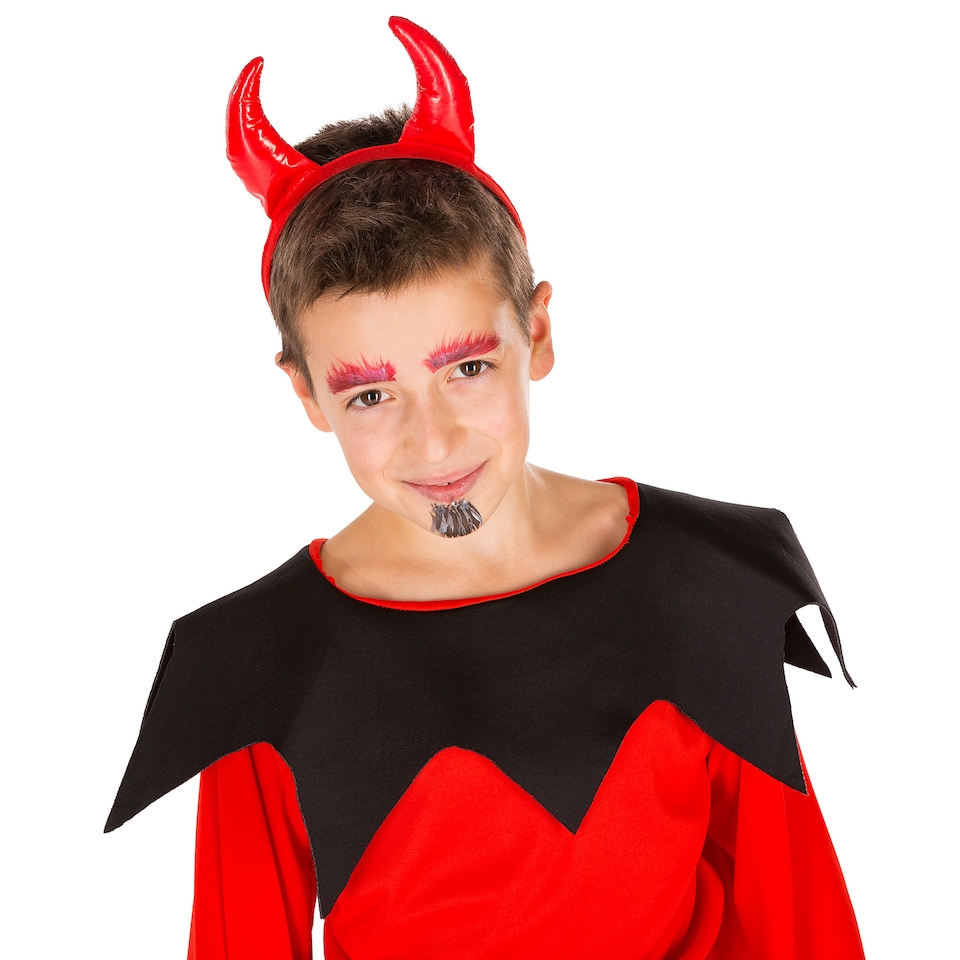 image 1 of Boys Little Devil Costume | Red | red | 5-7 years | 1